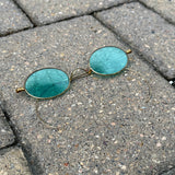 c. 1890s-1900s Green Tinted Sunglasses