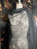 RESERVED | c. 1860s Chantilly Lace Shawl