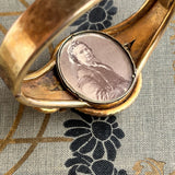 c. 1850s-1860s Gold Filled Locket Bracelet