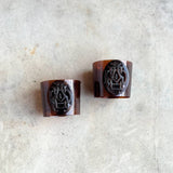c. 1850s-1860s Tortoise Shell Cuff Bracelets