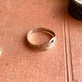 1886 14k Gold Snake Sapphire Ring
