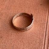 1886 14k Gold Snake Sapphire Ring