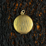 c. Early 20th Century Crescent Moon Locket