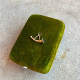 Mid-19th c. Horn Bloodstone Fob