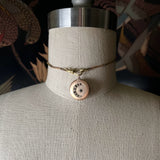 c. 1900s-1910s Celestial Locket | As Is Front Half Only