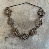 Late 19th-Early 20th c. Cut Steel Necklace