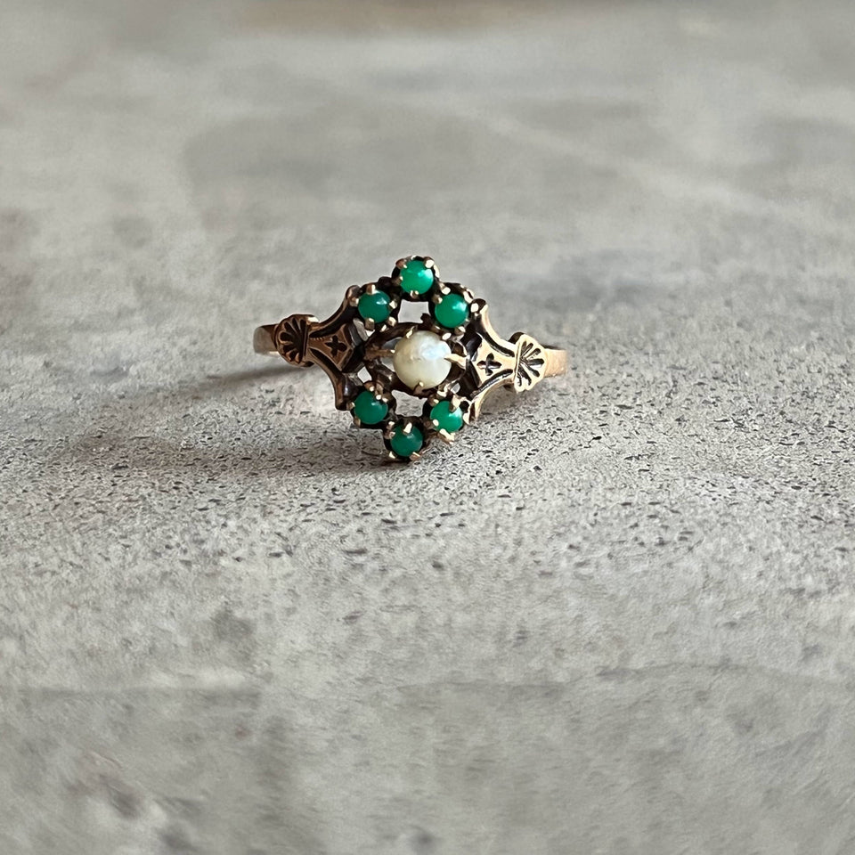 c. 1890s 10k Gold Ring
