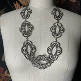 Late 19th-Early 20th c. Cut Steel Necklace