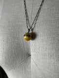 c. 1910s Guilloche Enamel Vinaigrette Necklace
