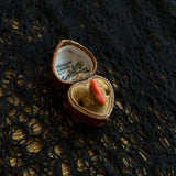 c. 1910s 10k Gold Coral Cameo Ring