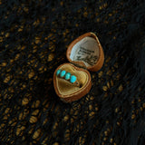 c. 1890s-1900s 10k Gold Turquoise Ring