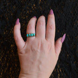 c. 1890s-1900s 10k Gold Turquoise Ring