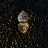 c. 1910s-1920s 14k Gold Green Agate Cameo Ring