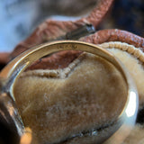c. 1930s-1940s 14k Gold Amethyst Cabochon Ring