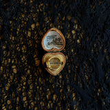 c. 1930s-1940s 14k Gold Amethyst Cabochon Ring