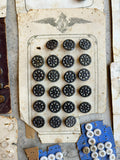 Large Lot of Antique Buttons + Notions 500+ Pcs
