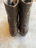 c. 1910s-1920s Brown Boots | Approx Sz 8.5-9