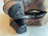 c. 1910s-1920s Brown Boots | Approx Sz 8.5-9