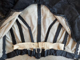 c. 1890s Black Lace Bodice