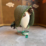 Mid-19th c. Quilted Hood / Bonnet