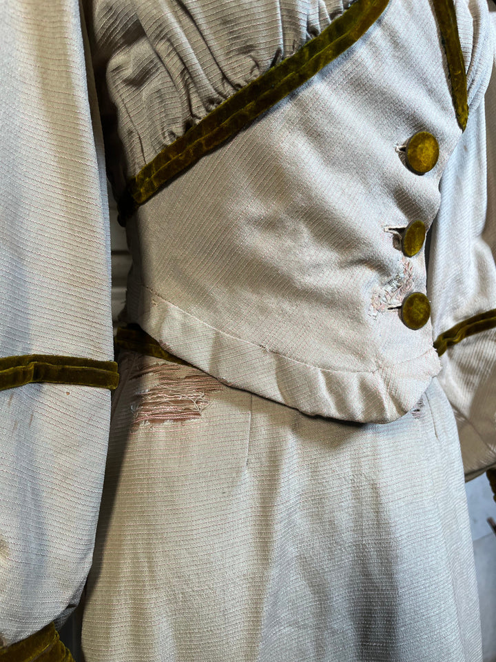c. 1890s 3 Pc. Dress Outfit | Miss A.M. Passage