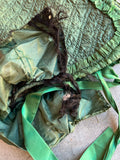 Mid-19th c. Quilted Hood / Bonnet