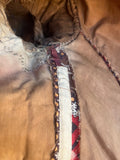 c. 1850s-1860s Wool Challis Dress