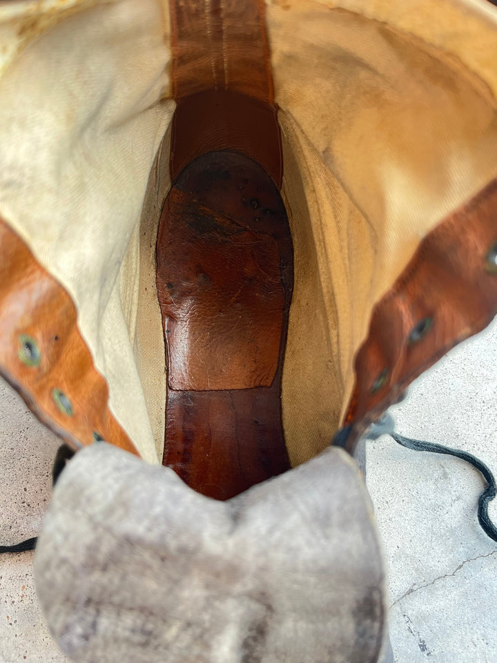 c. 1890s Men's Boots + Spats