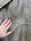 c. 1912 Silk Striped Dress