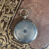 19th c. 9k Gold Faux Montre 4-Photo Locket