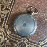 19th c. 9k Gold Faux Montre 4-Photo Locket