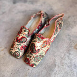 Early-Mid 19th c. Paisley Slippers