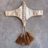 c. 1860s Swiss Waist with Tassels