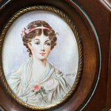 c. 19th Century Portrait Miniature | Signed