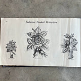 c. 1890 National Casket Co. Catalog Scrapbook
