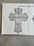 c. 1890 National Casket Co. Catalog Scrapbook