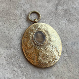 c. 1820s-1840s Large Pinchbeck Hair Pendant