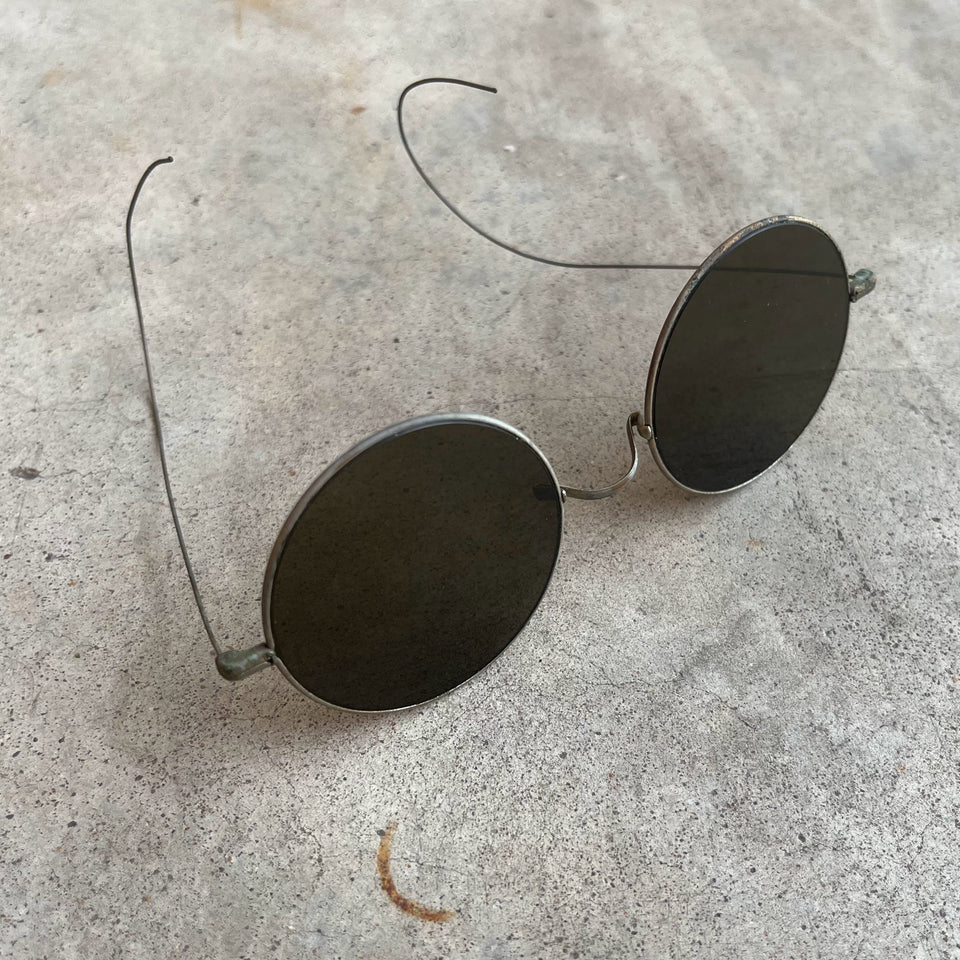 c. 1910s-1920s Tinted Glasses with Round Lenses