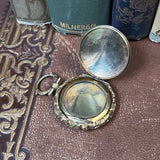 Early 19th c. Gold Front + Back Locket
