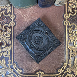 c. 1850s-1860s 1/16 Ambrotype Photograph in Case