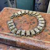 c. 1880s Book Chain Bracelet