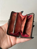 Georgian Shell and Steel Wallet with Hand Clasp