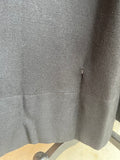 c. 1910s Black Wool Gabardine Dress | Study + Display + Repair