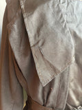 c. 1910s Black Wool Gabardine Dress | Study + Display + Repair