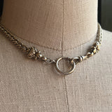 Early 19th c. Sterling Silver Curb Chain
