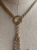 c. Turn of the Century Locket + Chains Necklace