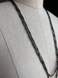 c. Late 19th Century Gunmetal Chain + Pencil