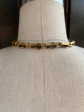 c. 1880s Crescent Moon + Star Book Chain