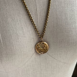 c. 1900s Witch's Heart Art Nouveau Locket