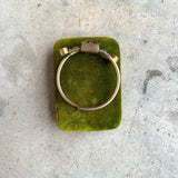 c. 1880s Gold Filled Bypass Bracelet